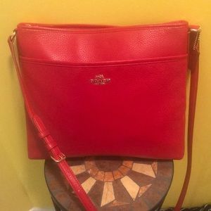 Coach Red Crossbody Bag